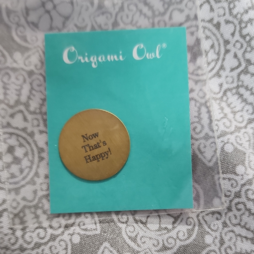 Origami Owl Gold Plate